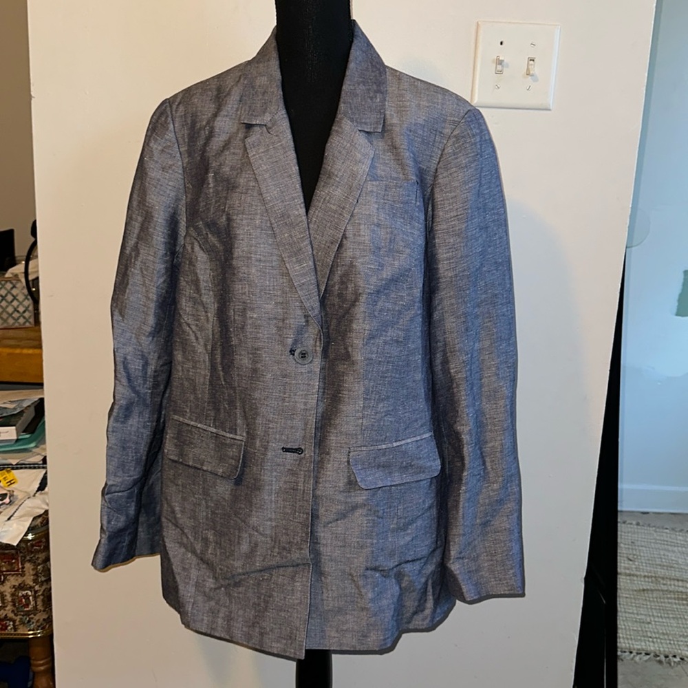 Lane Bryant Gray Blazer